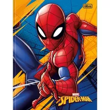 Caderno Universitário Brochura Spider-man 80 Fls Tilibra Am