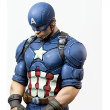 Figura De Accion Capitan America Vengadores Impresa En 3d