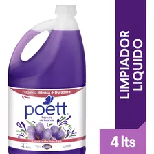 Limpiador De Piso Poett Frescura De Lavanda 4 Lt X 1unidad