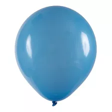 Balão Bexiga Redondo 7 Azul Celeste- 50 Unid - Art Latex
