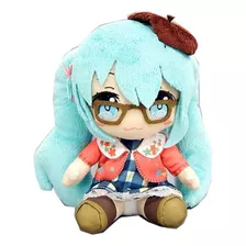 Artista Hatsune Miku Boneca Pelúcia Brinquedo Presente 28cm