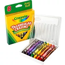 Crayones Triangulares De Crayola, 8 Unidades