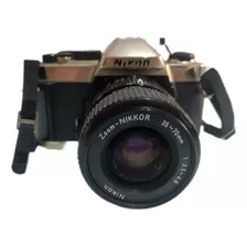 Nikon Fm10 Câmera + Lente Nikon 35-70mm Decoração 
