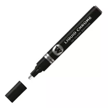 Caneta Marcador Molotow Liquid Chrome 4mm Prata Cromado