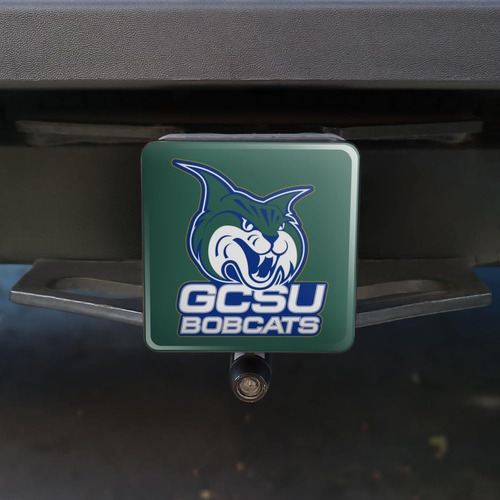 Georgia College Bobcats Logo Tow Trailer Hitch Cover Plug In Foto 4