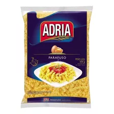 Macarrão Com Ovos Parafuso Adria 500g Kit C/30