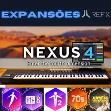 Pacote De Expansões Novas Do Plugin, Vst Nexus 4. São 40 Gb.