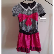 Fantasia Monster High Vestido Infantil Usado