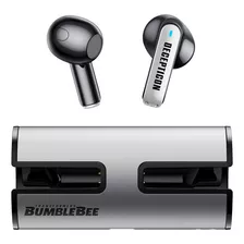 Audífonos In-ear Gamer Inalámbricos Transformers Bluetooth Tf-t02 Tf-t02 Plateado