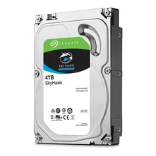 Skyhawk Surveillance Seagate Stx4000vx013 4 Tb Hd Para Interiores, Color Plateado