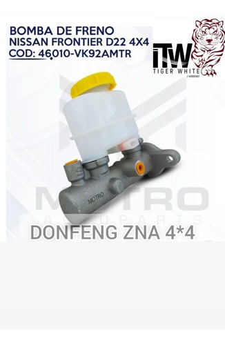 Bomba De Freno Donfeng Zna / Nissan Frontier D22 4x4