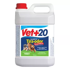 Shampoo Concentrado Tira Odor Cães E Gatos Vet+20 5l 