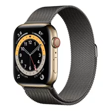 Apple Watch Series 6 44 Acero Gold Milanese Loop Gps 4g