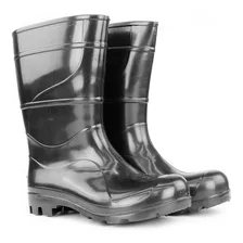 Bota Pvc Preta 39 Cano Médio Kala