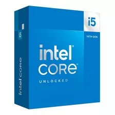 Processador Intel Core I5 14600k, Lga 1700, Bx8071514600k