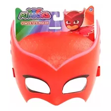 Mascaras De Pjmasks Heroe En Pijama Color Rojo