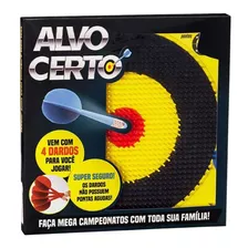 Jogo Alvo Certo Cardoso Toys Com 4 Dardos