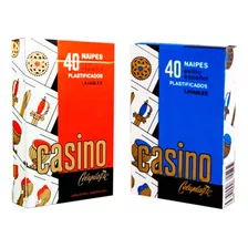 12 Mazos Naipes Españoles Casino X 40 Plastificados 