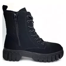 Bota Feminina Tratorada C/ Ziper 5077