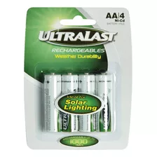 Ultralast Aa Nicd Recargables Bateria Retail Pack  pack De