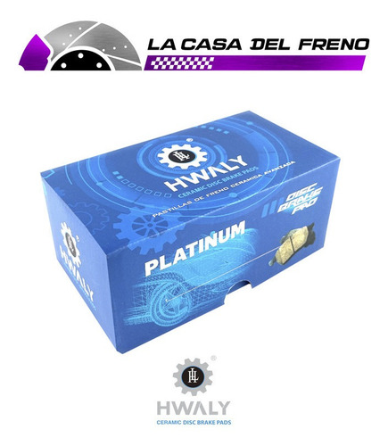 Pastilla De Freno Delantera Fiat Idea 1.9 2016 Foto 4