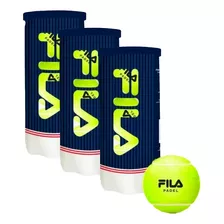 Pelota De Padel Fila Premium, Paquete De 3 Tubos (9 Pelotas)