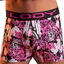 Boxer Hombre Lody Men Algodón Y Lycra Estampado Pack X2