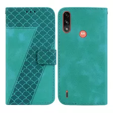 Capa De Telefone Para Motorola Moto E7i Power Gravado Pu