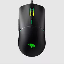 Mouse Gamer Viper Pro 7200 Dpi Naja C/fio - 411 Preto/verde