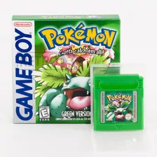 Pokemon Green Verde Re-pro En Español Gbc Gameboy + Caja