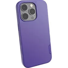 Funda Lisa Para iPhone 14 Pro Ligera Protectora Color Morado