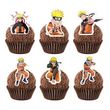 60 Tags Toppers P/ Docinhos Naruto