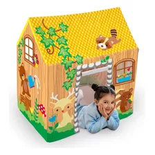 Casinha Barraca Infantil Vinil Playhouse Com Porta Bestway