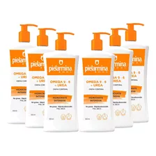  Pack 6 Cremas Hidratante Intensiva Con Omega 9-6 350 Ml Piel