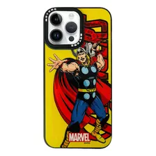 Carcasa Para iPhone 14 Pro Marvel Los Vengadores