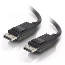 Cable Displayport C2g 15ft Con Seguros M/m, Negro