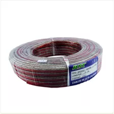 Rollo De Cable Para Parlante 2 X 2.0 Mm 50mt