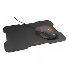 Combo Kit Trust Ziva Gaming Mouse Y Mousepad Bundle