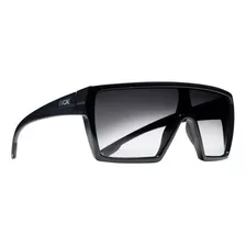 Oculos De Sol Evoke Bionic Alfa Black Shine Silver Gray Grad Cor Preto Cor Da Armação Preto Brilho Cor Da Lente Cinza Degrade Desenho Máscara