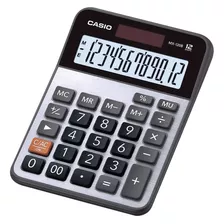 Calculadora De Mesa Casio 12 Dígitos Mx-120b Cor Prata