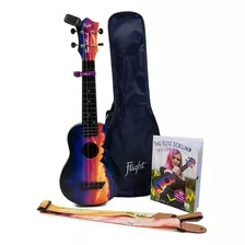 Flight Elise Ecklund Sunset Travel Paquete De Ukelele De 4 C