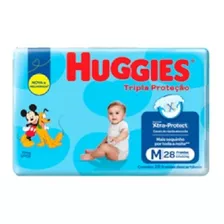 Fralda Huggies Jumbo M C/ 28 Unidades