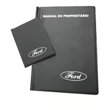 Capa Guardar Manual Proprietário Ford + Porta Doc.