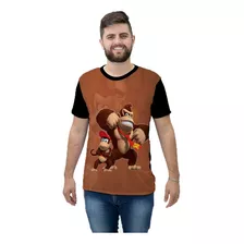 Camiseta Promoção Camisetas Donkey Kong Adulto 