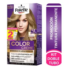 Tinte Palette Color Creme Permanente 8-0 Rubio Claro Dt