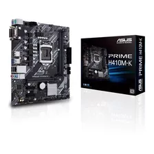 Placa Mae Asus Prime H410m-e Com Suporte A Ddr4