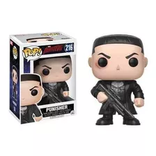 Funko Pop Marvel Punisher Con Metralleta 216 Nuevo Original 