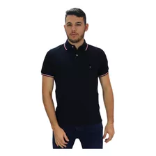 Camisa Polo Tommy Hilfiger Masculina 100% Algodão Slim