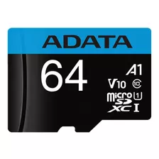 Cartao De Memoria Adata Full Hd A1 64gb Cameras Wifi