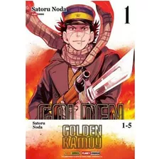 Kit Golden Kamuy Vols. 1-5, De Satoru Noda. Série Não Aplica Editora Panini, Capa Mole, Edição Única Em Português